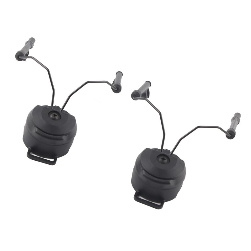 1 Pair Helmet Arc Rail Adapter Set For Peltor Comtac