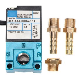 Espusta 3 Port Electronic Boost Controller, Boost Control Solenoid Valve 12V-DC 5.4W 35A-AAA-DDBA-1BA