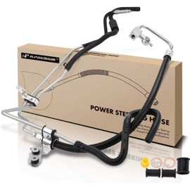 A-Premium Power Steering Hose Pressure Hose Line Assembly Compatible with Infiniti G35 2007-2008 G37 2008-2013 Q60 2014-2015