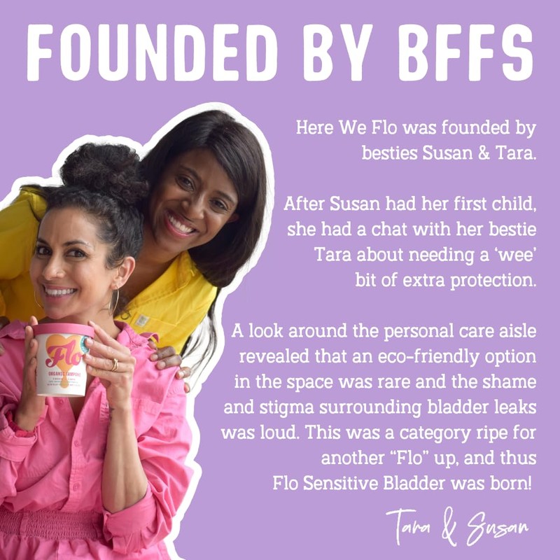 FLO Organic Sensitive Bladder Long Plus Bamboo Pads (10 Pads)