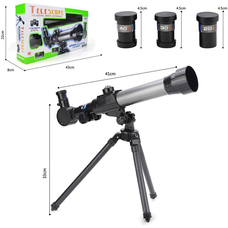Telescopes for Kids Beginners 60mm HD Refractor Telescope for Astronomy