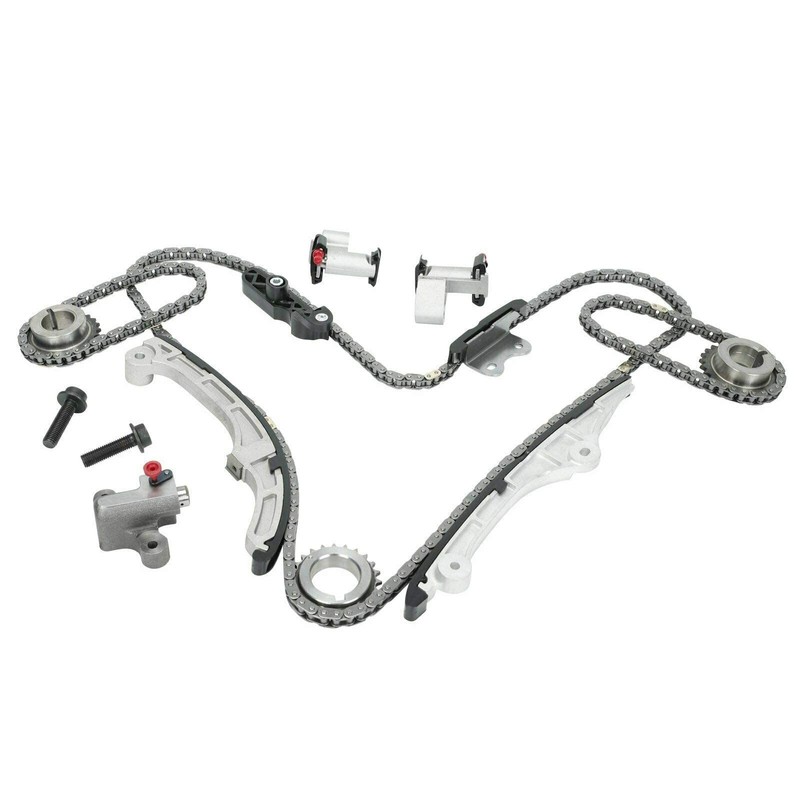 BLACKHORSE-RACING Timing Chain Kit + Water Pump Compatible with 2007