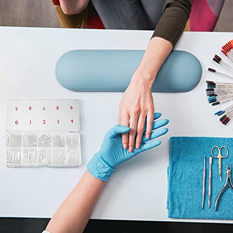 Nail Tip Box Empty Nail Tips Organizer Storage Fingernail Box