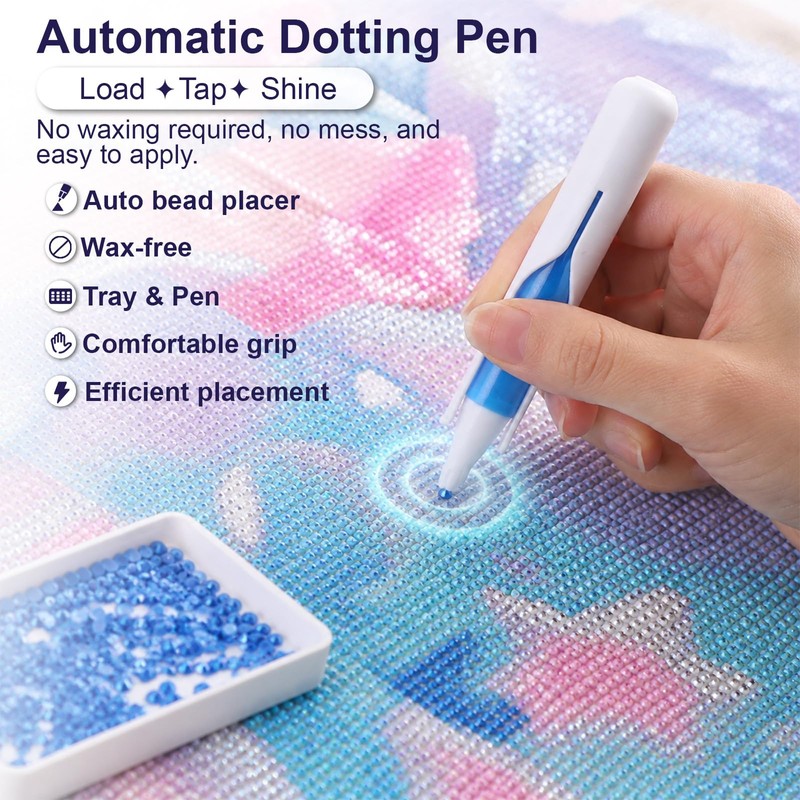 Automatic Diamond Painting Bead Dispenser - Diamond Art Pens &