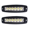 ECAHAYAKU Flush Mount LED Pods 7inch 18W LED Driving Lights