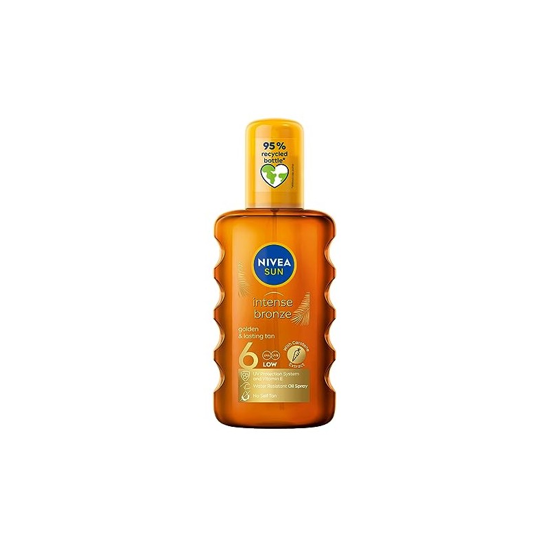 NIVEA SUN Intense Bronze Carotene Oil SPF 6 200 ml