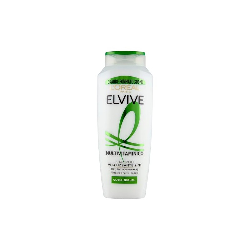 Elvive 2-in-1 Multivitamin Shampoo, 300 ml