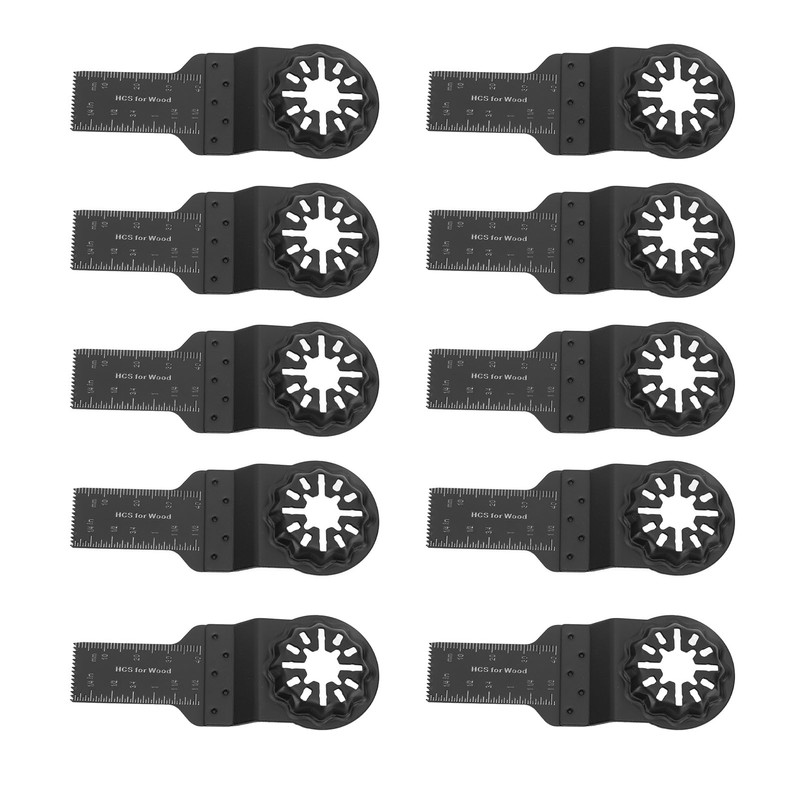 10PCS Oscillating Saw Blade 20mm Universal Metal Wood Oscillating Multitool