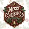 Christmas Door Hanging Sign,Wooden Christmas Door Sign,Christmas Decoration