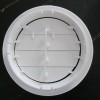 D&W 6 7/8" WHITE Round Ceiling A/C Vent 1 1/2"