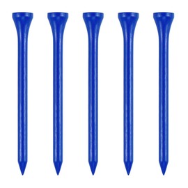 Zivisk Wooden Golf Tees 3-1/4" 100 Count 83mm Blue