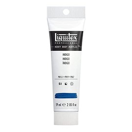 Liquitex Professional Heavy Body Acrylic Paint, 2-oz (59ml) Tube, Indigo