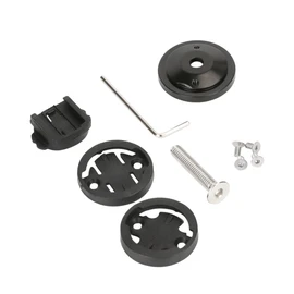 Bicycle Computer Mount - Compatible with Garmin/Wahoo, Stem Mount with Adapter for Out Front Bicycle Mount