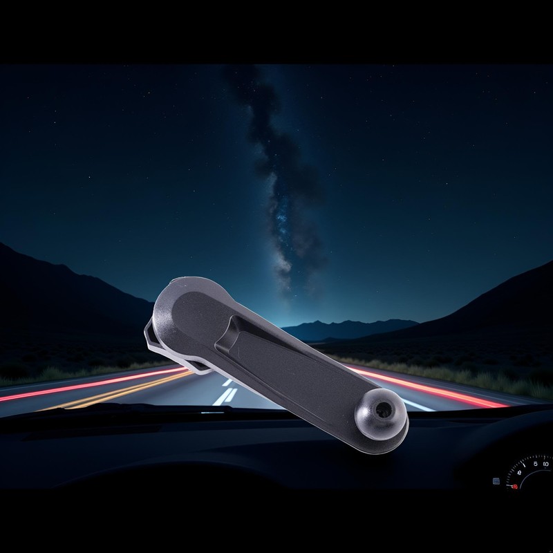 Jowxsx Black 17mm Ball Magnetic Car Phone Magnet Mount Extension