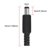 ACEIRMC 10pcs 5.5mm x 2.1mm DIY Male DC Power Plug