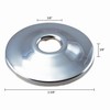Westbrass R128-2-07 1/2" (5/8" OD) Sure Grip Low Pattern Flange
