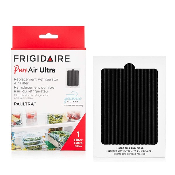 Frigidaire PAULTRA Pure Air Ultra Refrigerator Air Filter with Carbon Technology to Absorb Food Odors, 6.5" x 4.75"