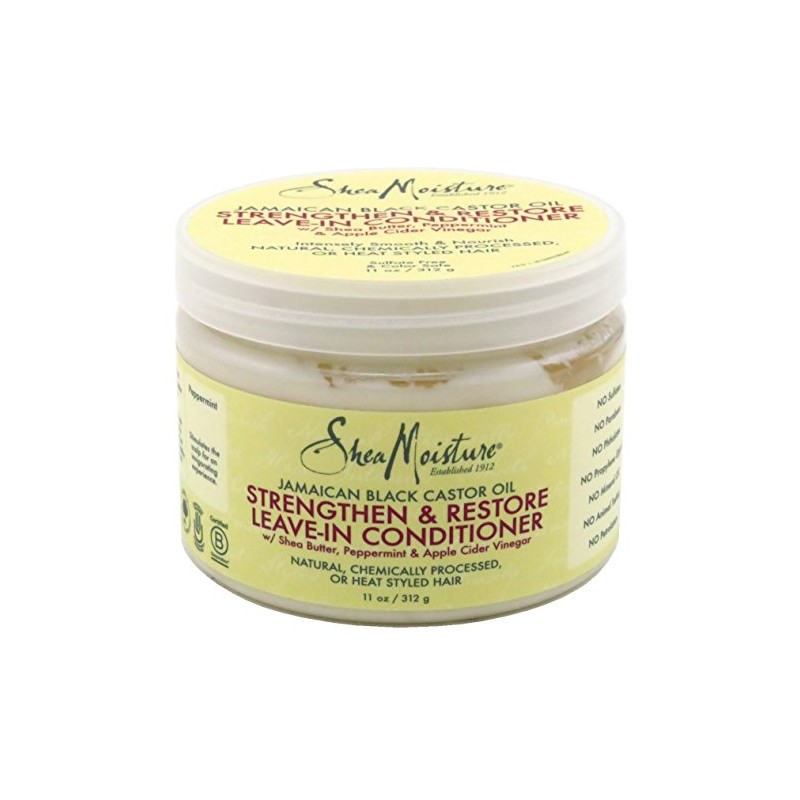 Shea Moisture Jamaika Schwarz Conditioner Leave-In 313 ml Jar