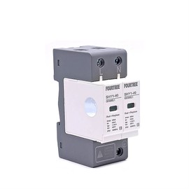 NVVVNX 2P AC SPD Surge Protection 10〜20KA/20〜40KA /30KA〜60KA House Lightning Protector Low-Voltage Arrester Protective Device 230V 275V (Color : 2P 275V, Size : 30-60KA)