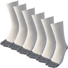 Starpilot 850 Men's Pure Cotton Socks with Fingers, 9.8 - 10.6 inches (25 - 27 cm), Set of 6, Refreshing Comfortable Made in Japan, Reinforced Thread on Toe and Kakato, For Safety Shoes and Work,