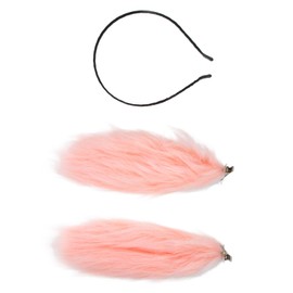 SAFIGLE Bunny Ear Headband Decorative Rabbit Hair Hoop for Costume Parties Cosplay and Festivals Lightweight and Comfortable Headwear