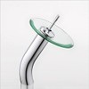Bathroom Sink Faucet, Bathroom Circle Waterfall Faucet Chrome Finish Basin