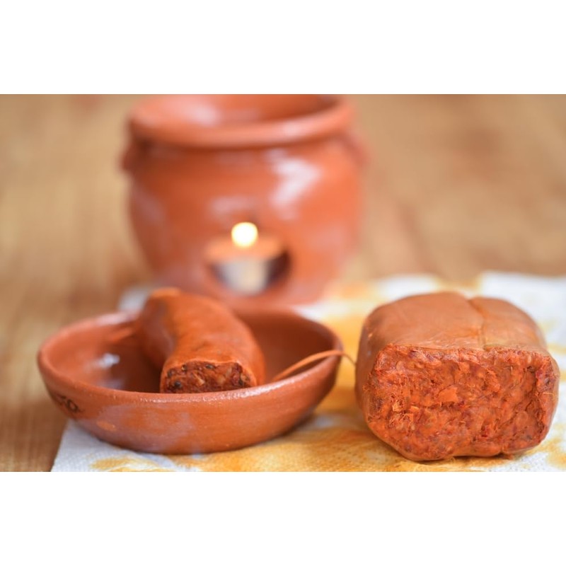Sanniti Nduja di Spilinga USA | Spreadable Spicy Salami |