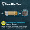 SharkBite Max 1 Inch MNPT Slip Adapter, Push To Connect