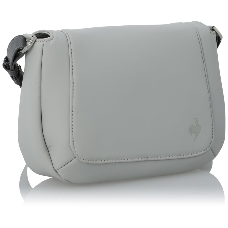 Coq Sportif QQCWJA52 Round Pouch (RIJOUME) Golf, GY00 (Gray)
