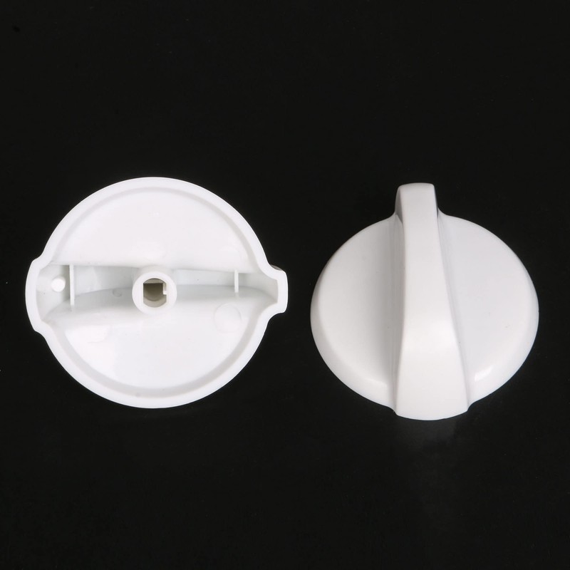 Walmine 4 Pack WB03T10282 Stove Range Top Burner Knob Replacement