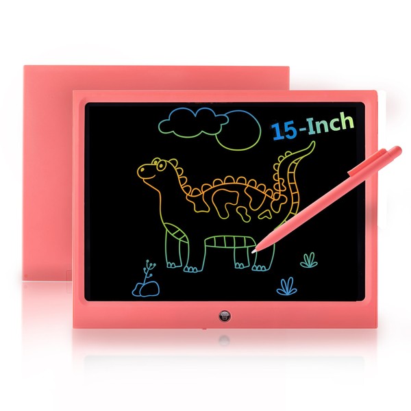 LCD Writing Tablet, 15 Inch LCD Coloring Drawing Tablet Doodle