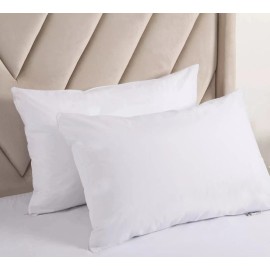 Unbranded 12 Pack Standard Pillow Protectors White Standard Size