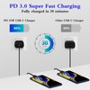 Type C Charger, 2-Pack 25W Type C Super Fast Charging