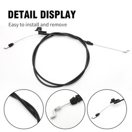 Zreneyfex 588479201 Drive Cable, Lawn Mower Drive Control Cable Replacement for Poulan Pro 961420116 Replacement for Craftsman Replacement for Husqvarna HU550F 532439452 583415801