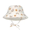 LÄSSIG Unisex Children's Sun Hat, Rainbow nature