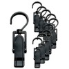 [MTI] Multi Hanger Clip, Single, Black, HIPS 10 Pieces (MHC-1BK)