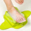 Premium Foot Scrub Brush for Deep Exfoliation and Dead Skin Removal - Ergonomic Design with Durable Bristles for Softer, Smoother Feet