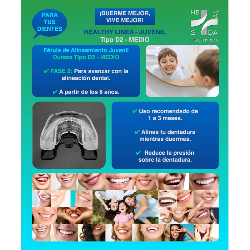 HEALTHY LINEA - Adult - D3 - Hard, Pack of