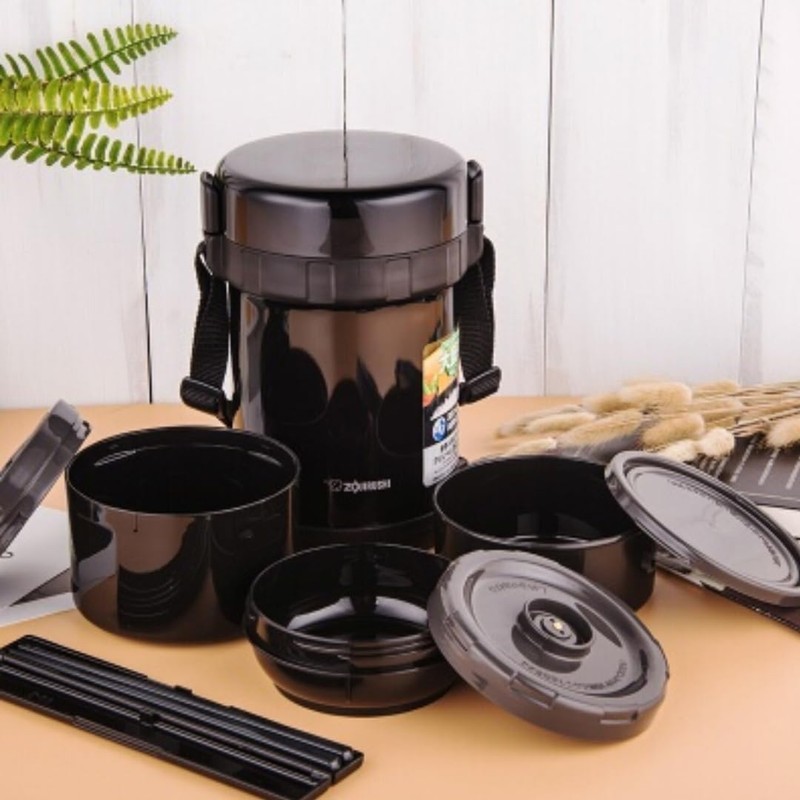 Zojirushi SL-XE20AD Classic Stainless Insulated Lunch Jar, 50 oz., Navy