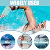 GNHG Schwimmhandschuhe Fingerlose Wasserhandschuhe Wasserwiderstandstraining Trainingsschwimm, Handschuhe Einstellbare Handflossen Tauchhandschuhem