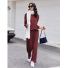 Ekouaer Pyjamas for Women Ribbed Pjs Cotton Long Sleeve Nightwear