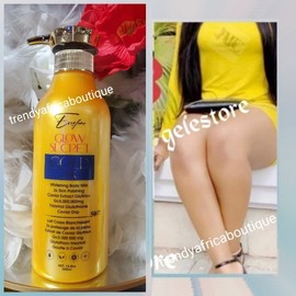 glow secret X 1 GLOW SECRET  Whitening Body Milk. 3x Skin Polishing With Spf50. 500ml 👌