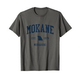 Mokane MO Vintage Athletic Sports JSN1 T-Shirt