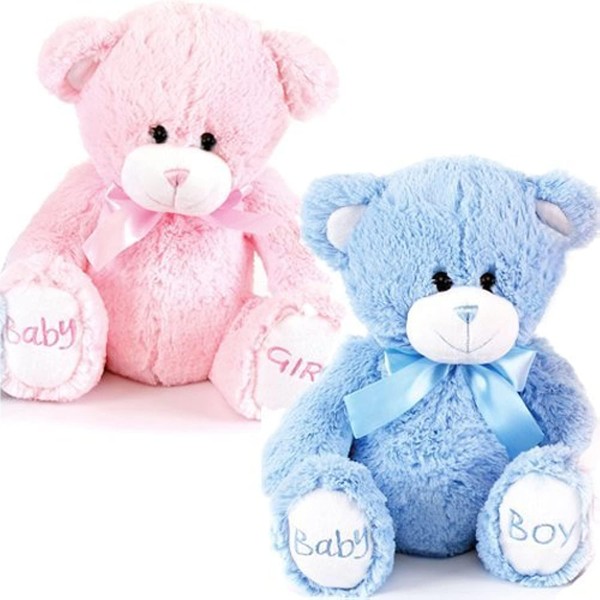 8" BABY BOY GIRL BIRTH NEW BORN COSY PLUSH TOY