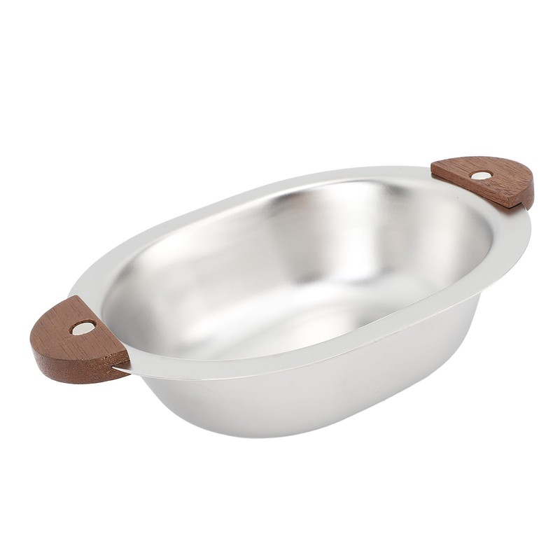 Children Rice Bowl Bear 304 Stainless Steel Multifunctional Dual Ears