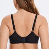 MELENECA Women's Minimiser Bra for Large Bust Underwired Bra Large