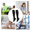 Toeless Compression Socks,Toeless Support Stockings Easy Knee High Socks -