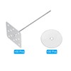 PATIKIL 5.9 Inch Perforated Insulation Pins with Round Washers, 50