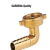 GARDENA Brass elbow: Brass angle with 26.5 mm (3/4 ")