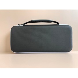 Voikoli Protective Eva Hard Shell Case Compatible with ASUS ROG Ally Gaming Handheld,Shockproof,Stylish and Durable (with White Zip)